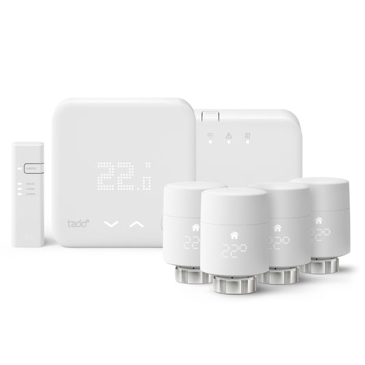 Starter Kit: Wireless Smart Thermostat + Smart Radiator Thermostat Quattro Pack